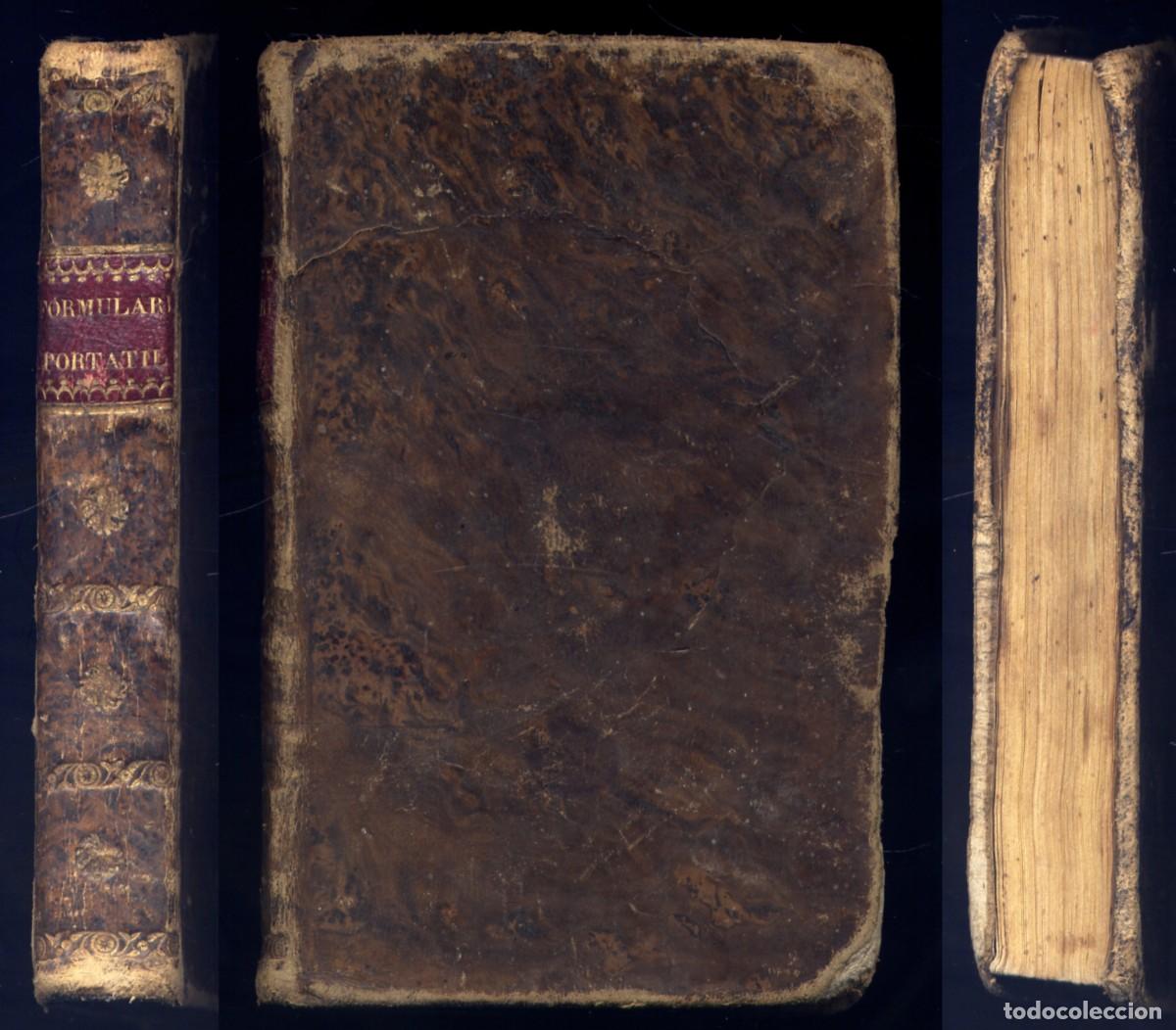 Libros antiguos: RICHARD, Achille. Formulario Portatil. Tercera edici&oacute;n... Lugo, Imprenta de Pujol, 1826