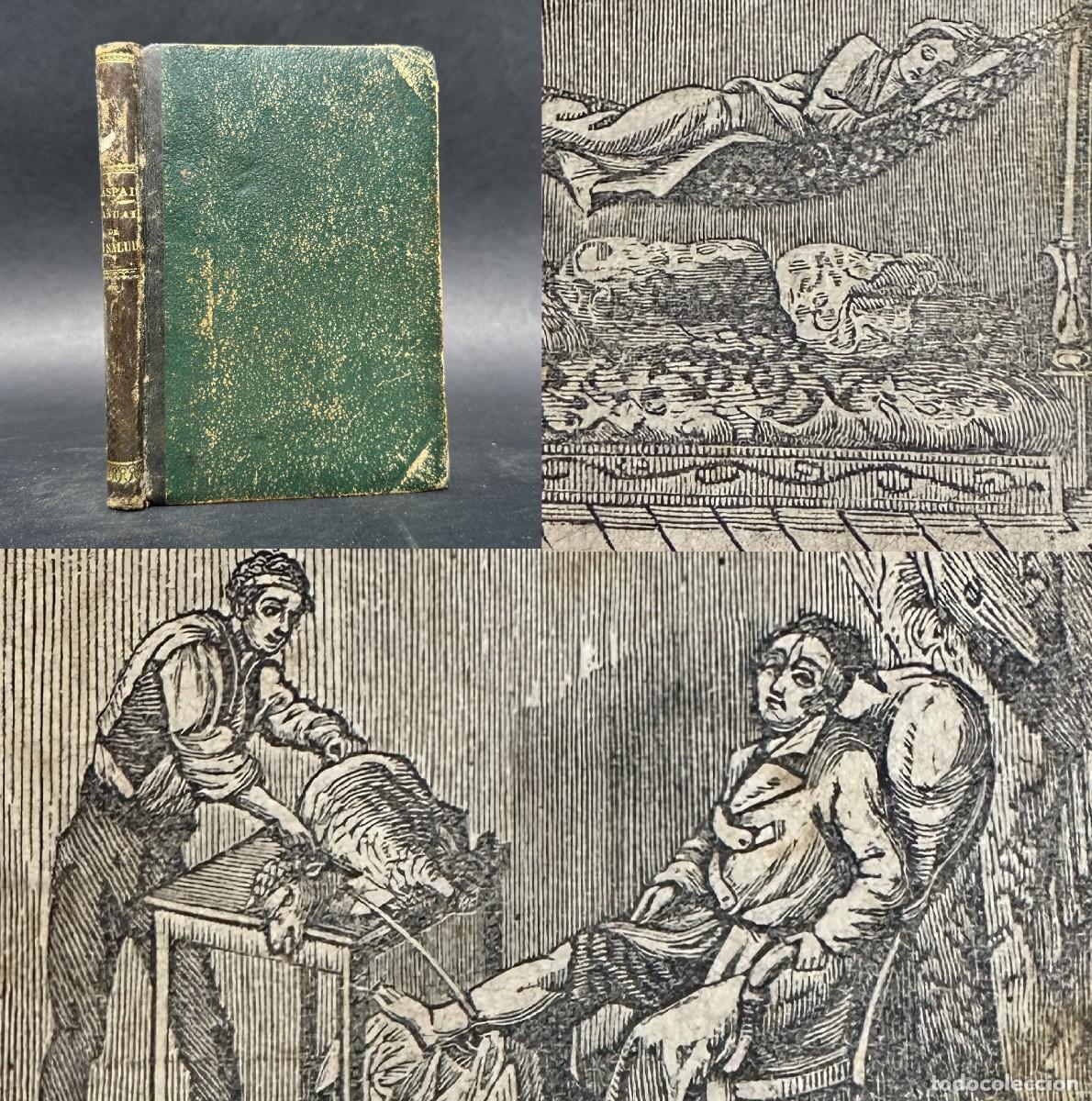 Libros antiguos: XIX - MANUAL DE LA SALUD - MEDICINA Y FARMACIA DOMESTICAS - ILUSTRADA