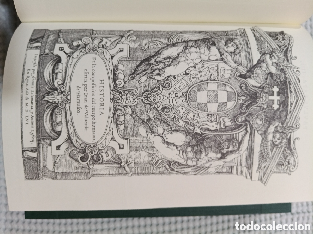 Libros antiguos: Historia de la composici&oacute;n del cuerpo humano