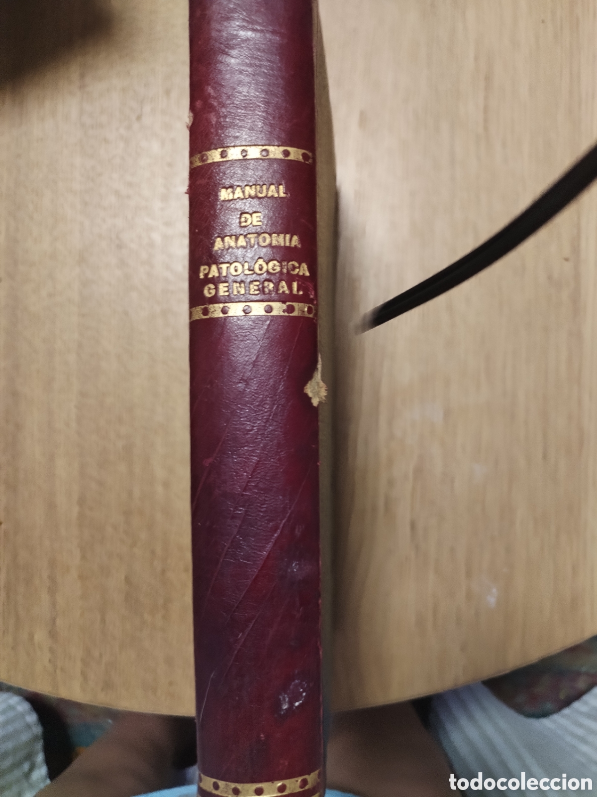 Libros antiguos: Libro manual de anatom&iacute;a patolog&iacute;ca general Dr Santiago Ram&oacute;n y Cajal