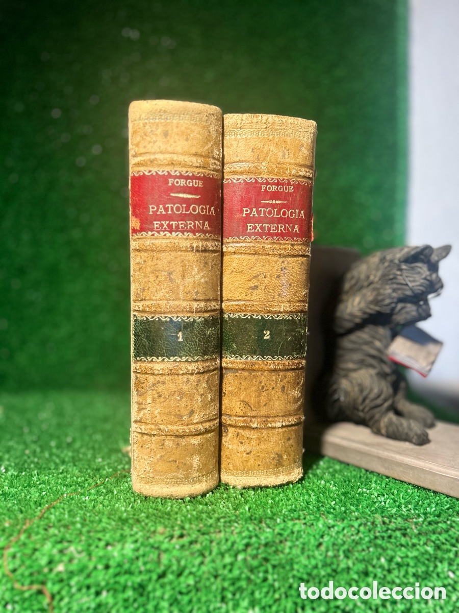 Libros antiguos: MANUAL PATOLOGIA EXTERNA - FOGUE - A6