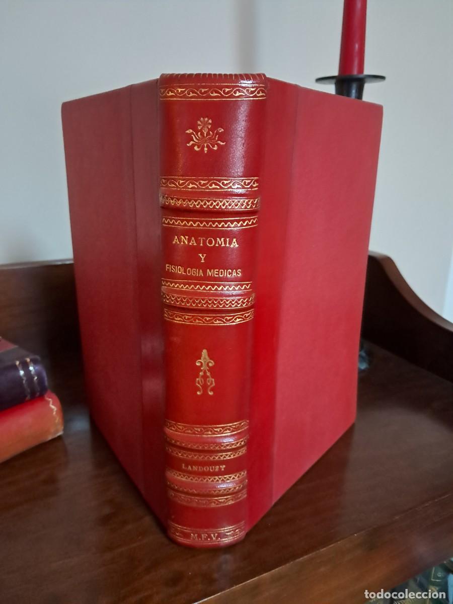 Libros antiguos: ELEMENTOS DE ANATOM&Iacute;A Y FISIOLOG&Iacute;A M&Eacute;DICAS &ndash; LANDOUZY Y BERNARD &ndash; 1918 &ndash; 2 TOMOS EN 1 &ndash; PIEL