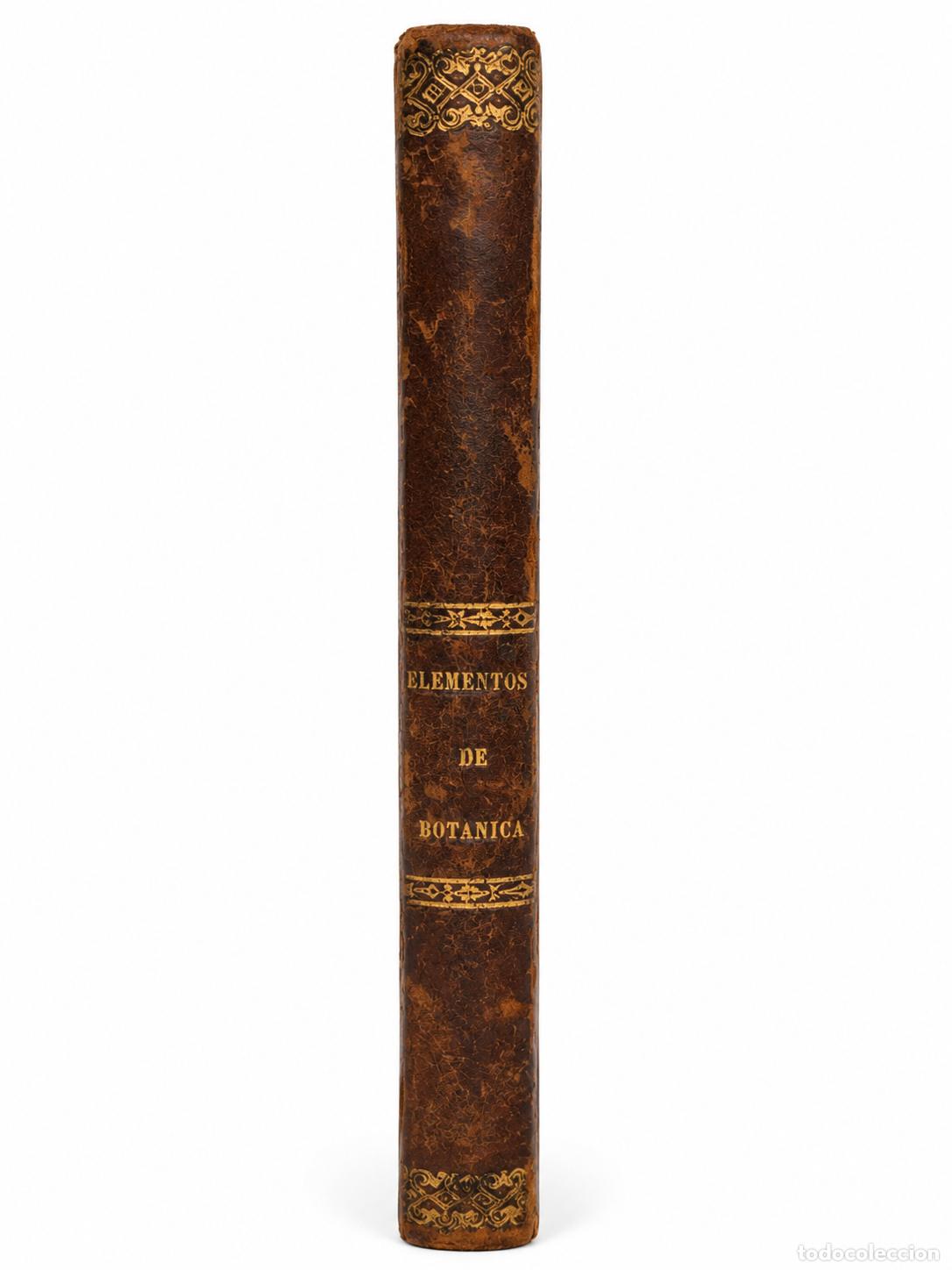 Libros antiguos: Elementos de Bot&aacute;nica - Mr. Boitard -1844 - Emilio Pi y Molist (c&eacute;lebre m&eacute;dico, psiquiatra...)