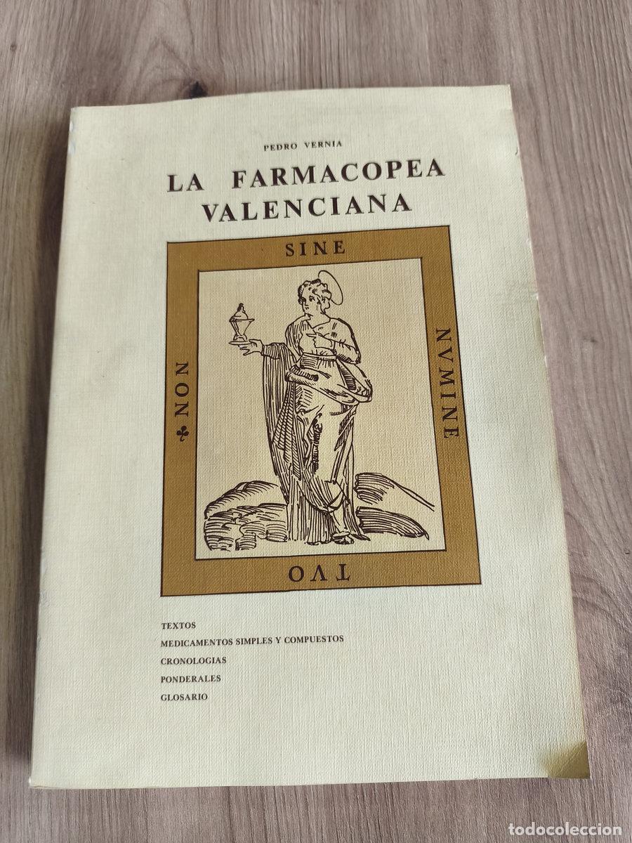 Libros antiguos: La Farmacopea valenciana Pedro Vernia