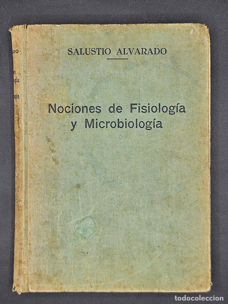 Libros antiguos: Nociones de Fisiolog&iacute;a y Microbiolog&iacute;a