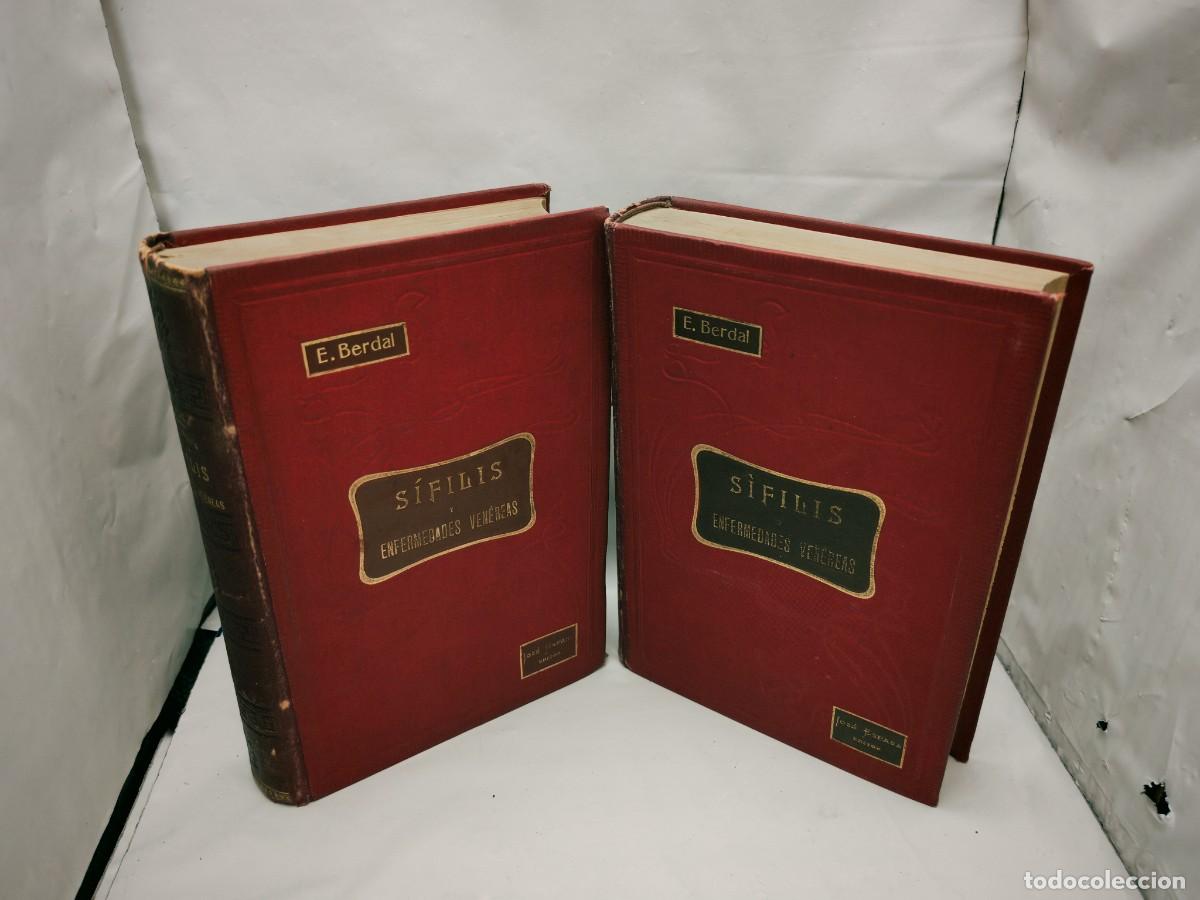 Libros antiguos: S&iacute;filis y Enfermedades Ven&eacute;reas, Tomos I y II (Edici&oacute;n 1900 aprox. Obra completa en 2 tomos)