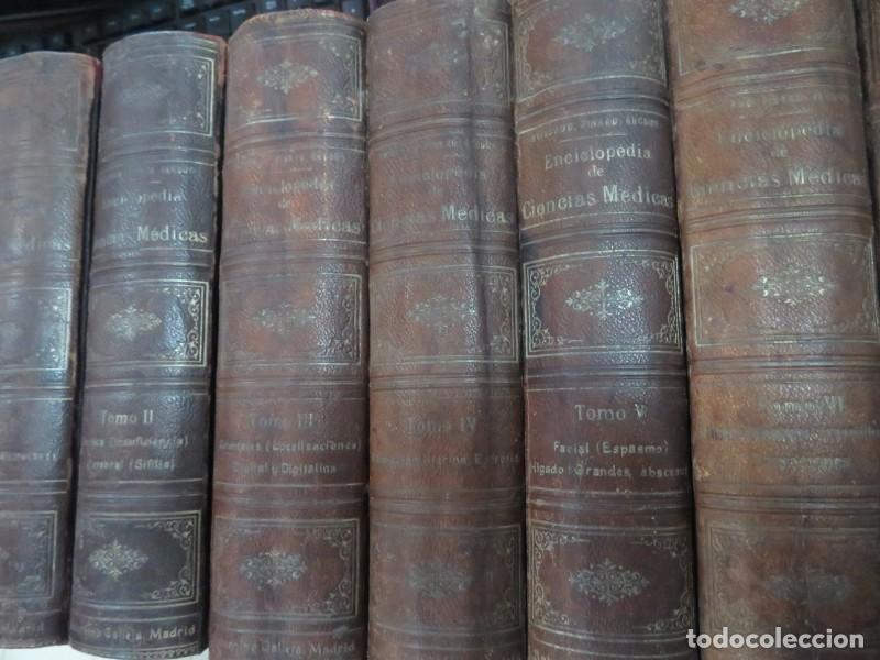 Libros antiguos: Enciclopedia de Ciencias M&eacute;dicas: Nueva Pr&aacute;ctica M&eacute;dico-Quir&uacute;rgica Ilustrada - Saturnino Calleja