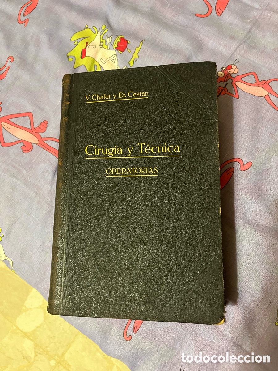 Libros antiguos: Tratado elemental de Cirug&iacute;a y T&eacute;cnica Operatorias
