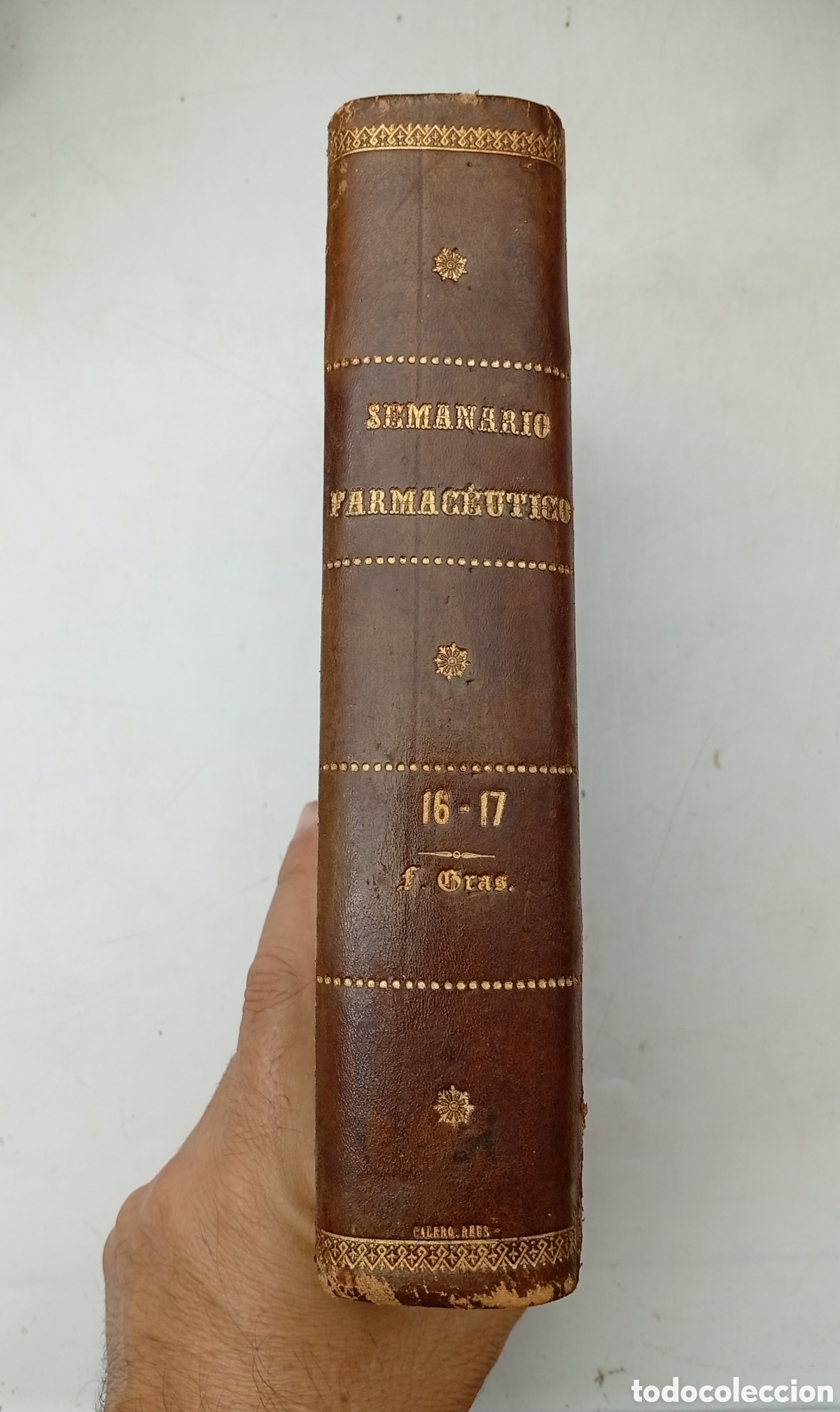 Livres anciens: Semanario farmac&eacute;utico 1887 - 1889 Madrid