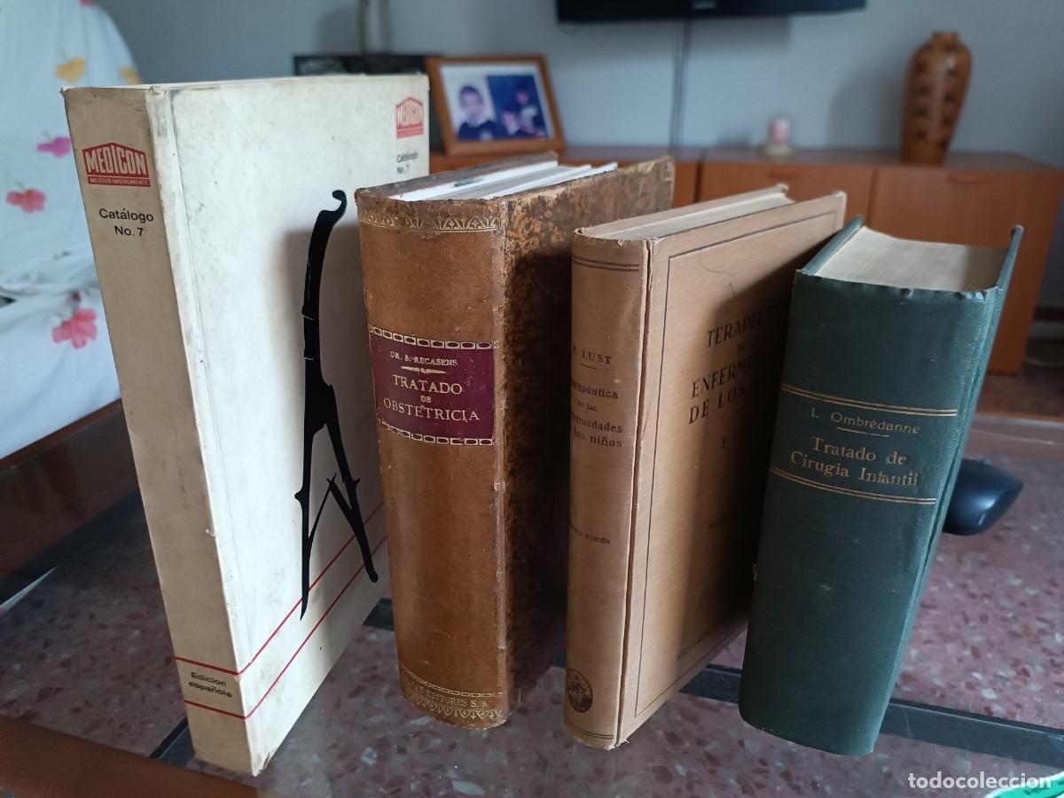 Libros antiguos: Lote 4 Libros Antiguos Medicina y Cirug&iacute;a Pedi&aacute;trica / Quir&uacute;rgica (A&ntilde;os 20-40) - Ilustrados