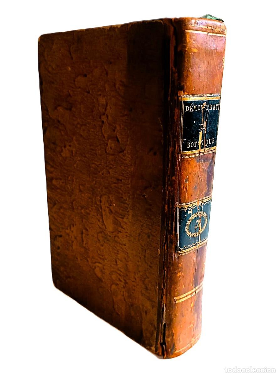 Libros antiguos: A&ntilde;o 1787. Demostraciones Elementales de Bot&aacute;nica.- Farmacia... Joya Bibliogr&aacute;fica