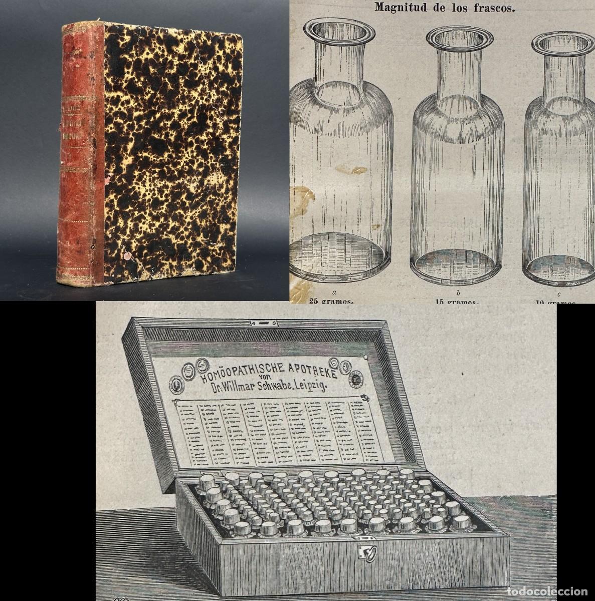 Libros antiguos: a&ntilde;o 1885 - TRATADO DE TERAP&Eacute;UTICA HOMEOP&Aacute;TICA - MEDICINA -