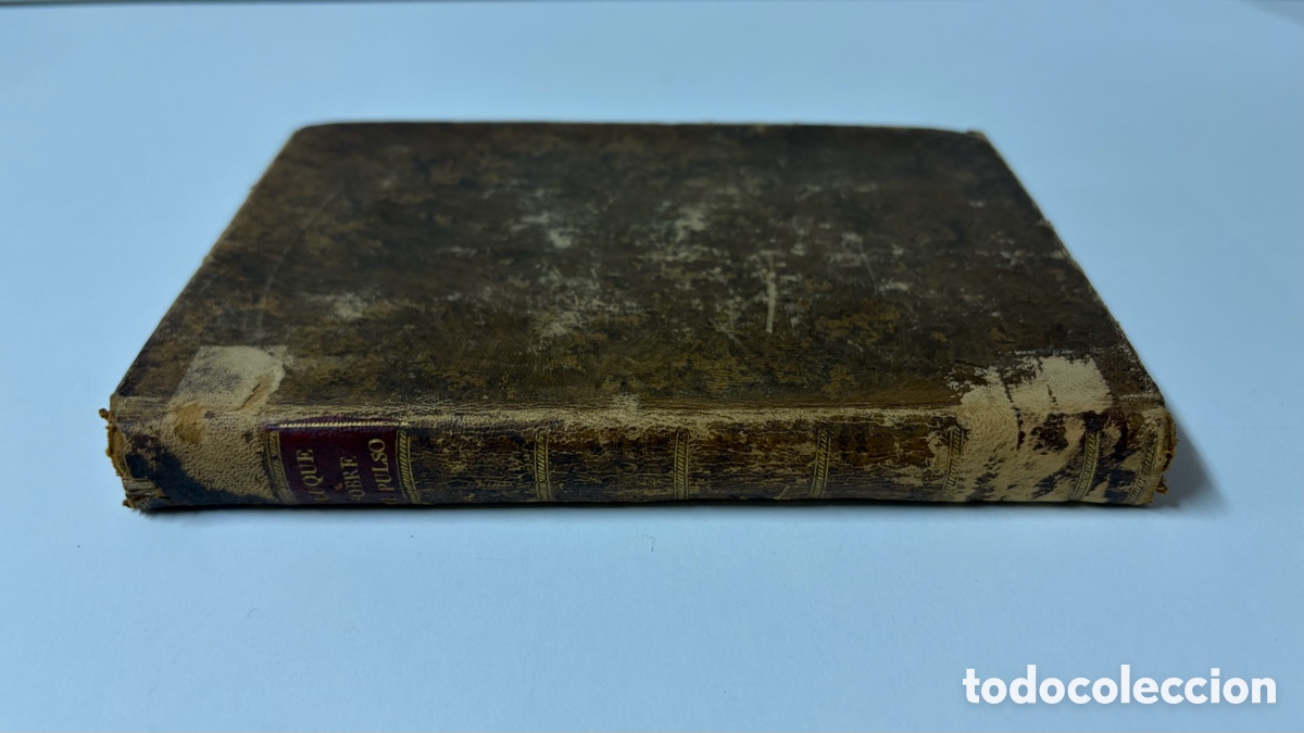 Libros antiguos: Observaciones sobre el pulso (Andr&eacute;s Piquer). A&ntilde;o 1797