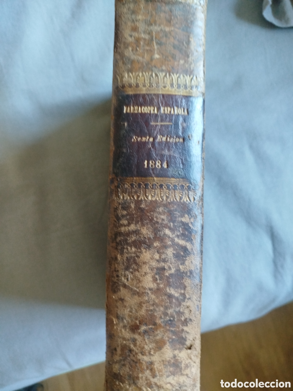 Livros antigos: Farmacopea oficial espa&ntilde;ola 6 ed. 1884