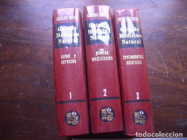Libros antiguos: Guia medicina natural. Omedin. Ra&uacute;l Escobar. Carlos Kozel