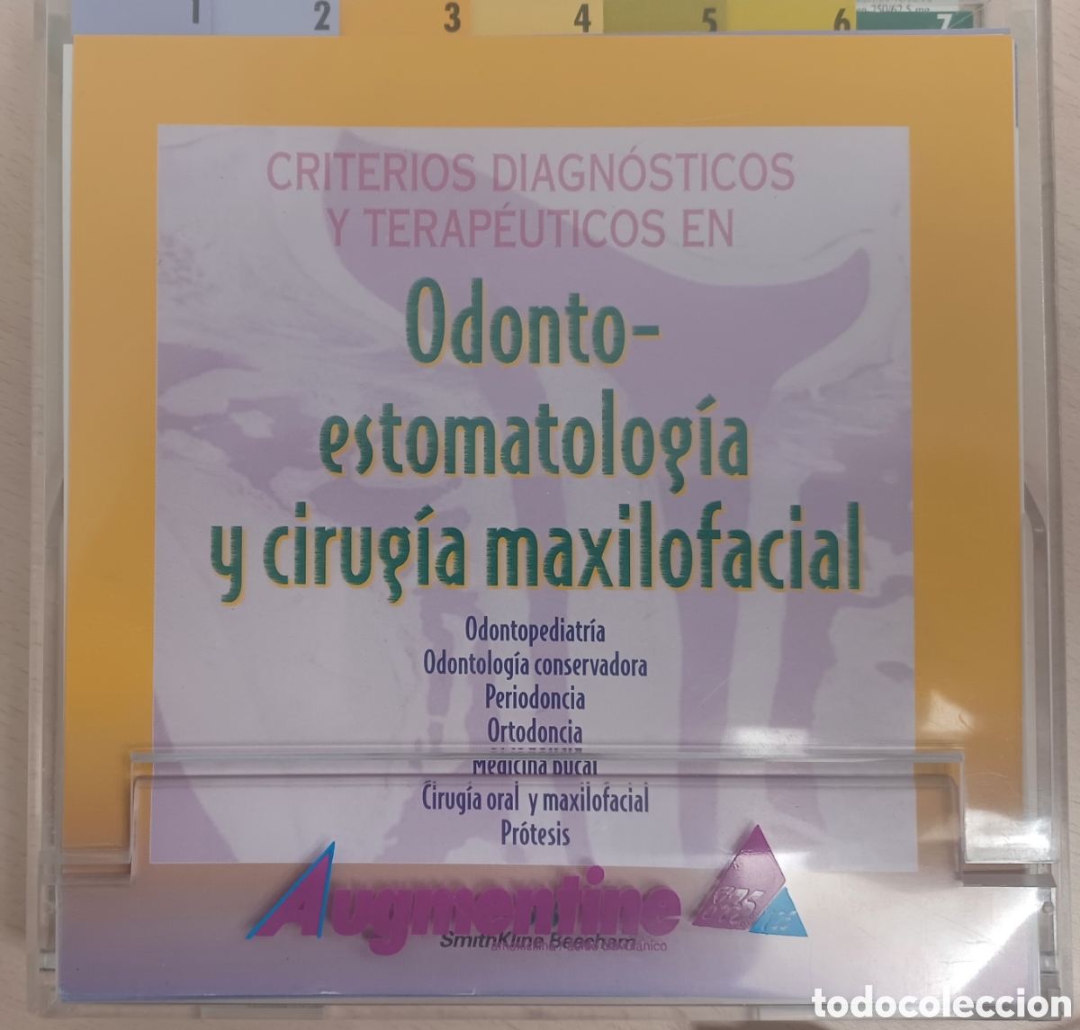 Libros antiguos: Criterios diagnosticos y terapeuticos en odontoestomatolog&iacute;a y cirug&iacute;a maxilofacial. Fichas