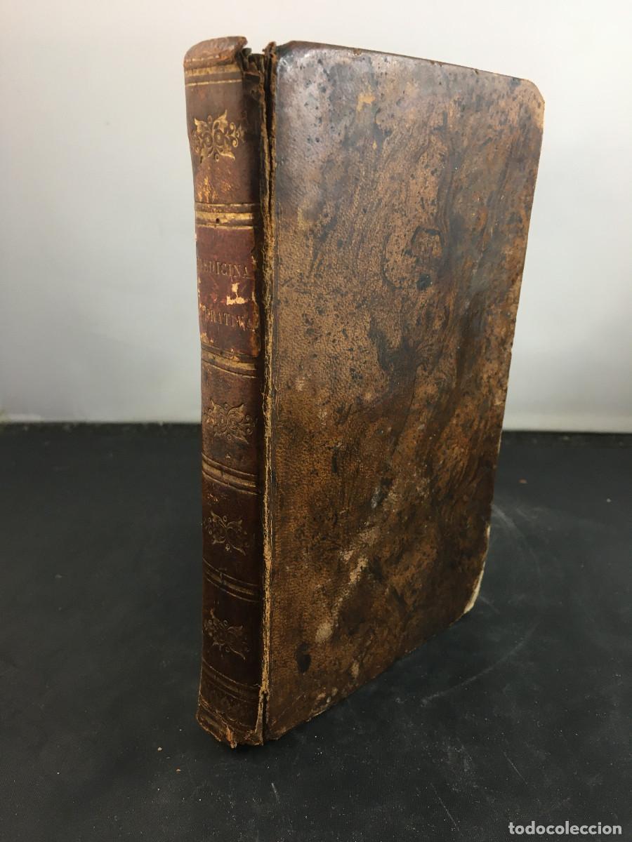 Old books: La Medicina Curativa o La Purga. Dr. Leroy. Burdeos. 1829.
