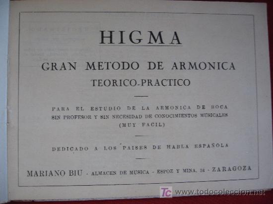 Libros antiguos: GRAN METODO DE ARMONICA - Foto 2