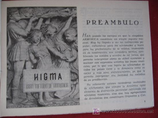 Libros antiguos: GRAN METODO DE ARMONICA - Foto 4