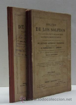 Libros antiguos: SOLFEO DE LOS SOLFEOS - 2 TOMOS - Foto 1