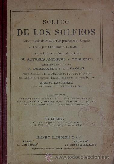 Libros antiguos: SOLFEO DE LOS SOLFEOS - 2 TOMOS - Foto 2