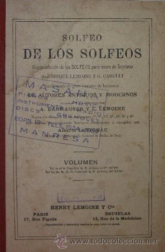 Libros antiguos: SOLFEO DE LOS SOLFEOS - 2 TOMOS - Foto 6