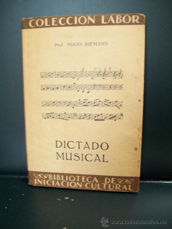 Libros antiguos: Dictado Musical. 1928 - Foto 1