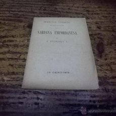 Libros antiguos: 1935.- COM BALLAR LA SARDANA-METODE GRAFIC APLICAT A L`ESTUDI DE LA SARDANA EMPORDANESA