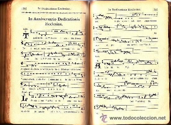 Libros antiguos: GRADUALE SACROSANCTAE ROMANAE ECCLESIAE DE TEMPORE ET DE SANCTIS. ROMAE, TORNACI. 1908 - Foto 28 - 39214240