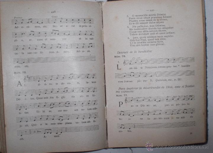 Libros antiguos: Vademecum musical religioso 1916 - Foto 5 - 50856911