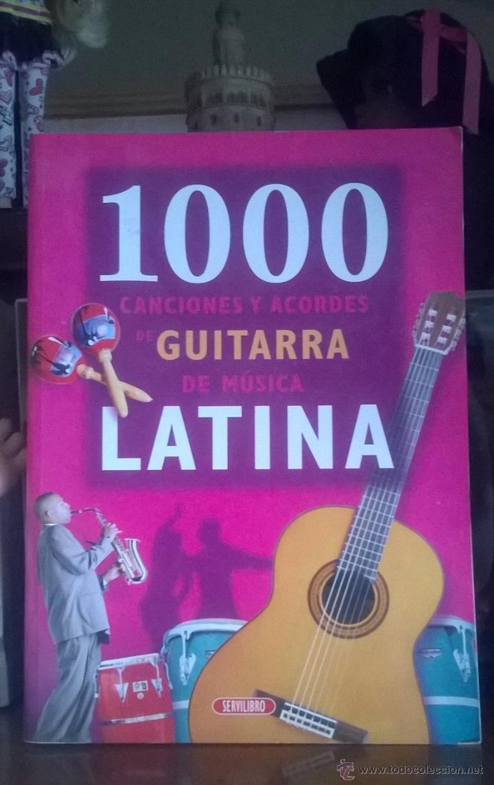 Mil canciones y acordes de guitarra de musica l - Vendido en Venta Directa  - 54642691