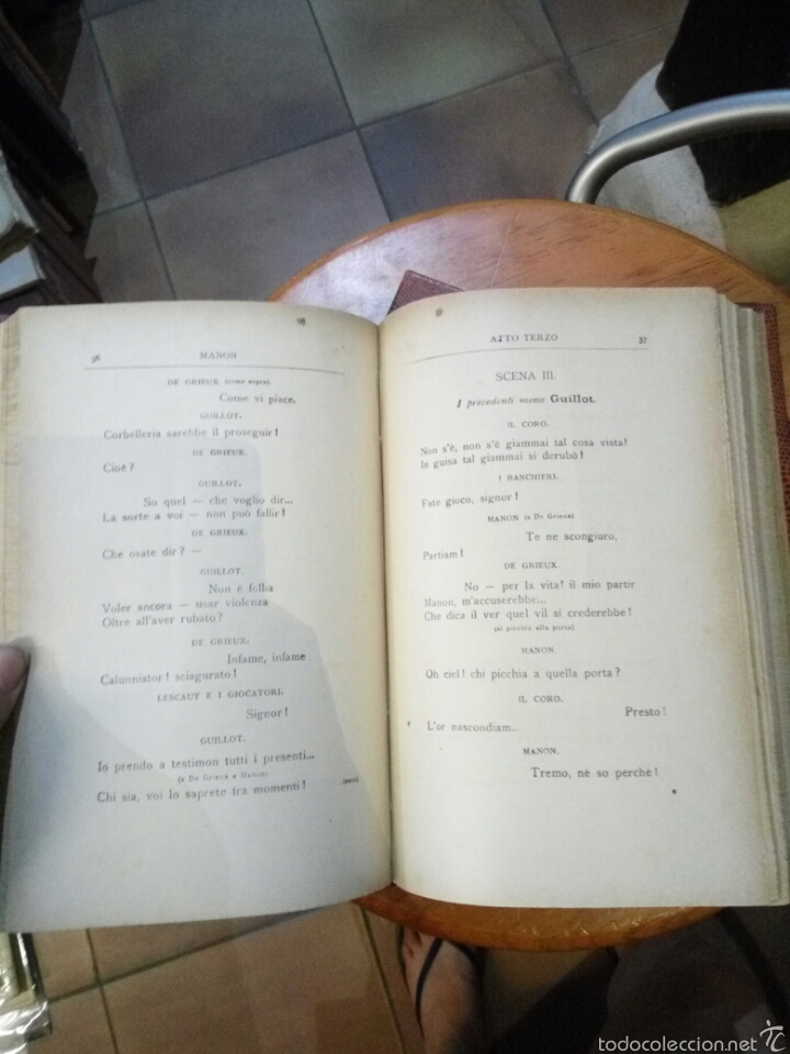 Libros antiguos: Libretos de &Oacute;peras C&eacute;lebres, El Ricou. - Foto 3