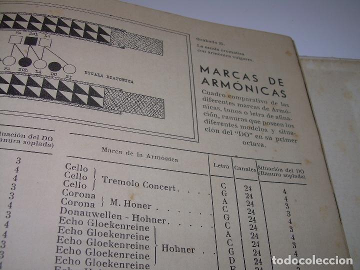 Libros antiguos: QUIERES APRENDER A TOCAR LA ARMONICA.....A&Ntilde;O 1.944 - Foto 9