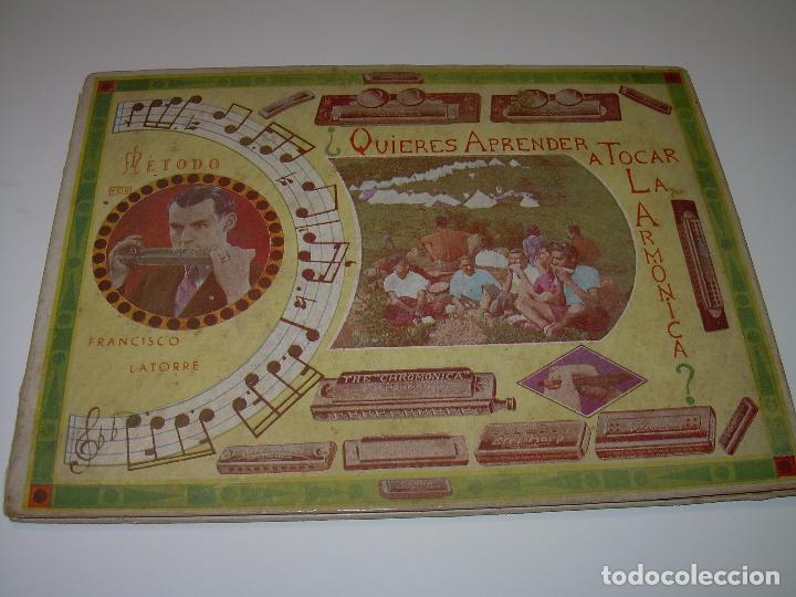 Libros antiguos: QUIERES APRENDER A TOCAR LA ARMONICA.....A&Ntilde;O 1.944 - Foto 12
