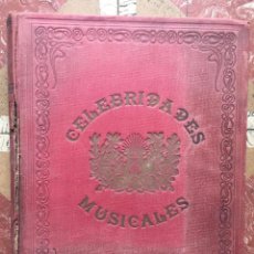 Libros antiguos: CELEBRIDADES MUSICALES - FERNANDO DE ARTEAGA Y PEREIRA