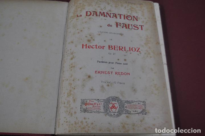 Libros antiguos: la damnation de faust - hector berlioz - AMUB - Foto 2