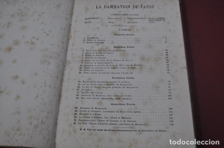 Libros antiguos: la damnation de faust - hector berlioz - AMUB - Foto 5
