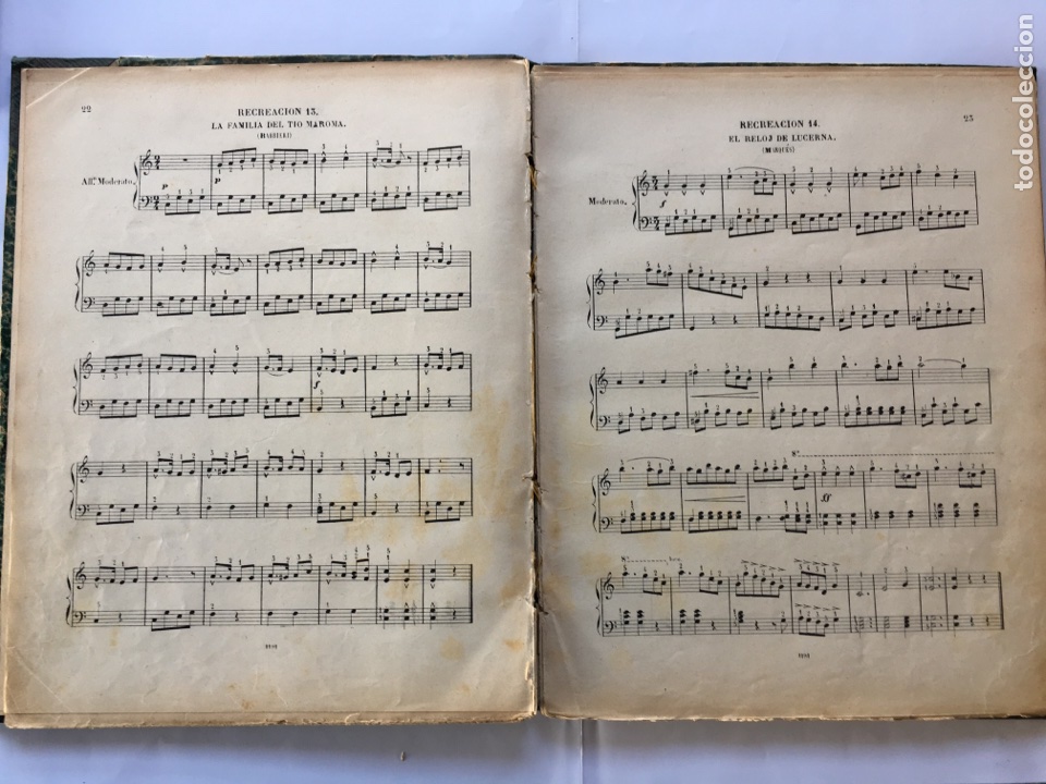 Libros antiguos: Libro.- M&Eacute;TODO DE PIANO. Le CARPENTIER - Foto 3