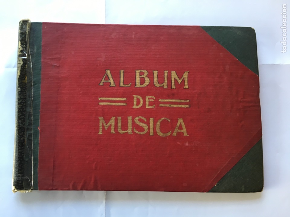 Libros antiguos: Cuaderno/Musical.-(h.1920) - Foto 1