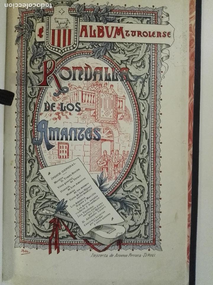 Libros antiguos: Libro Rondalla de los Amantes (1900?) - Foto 1
