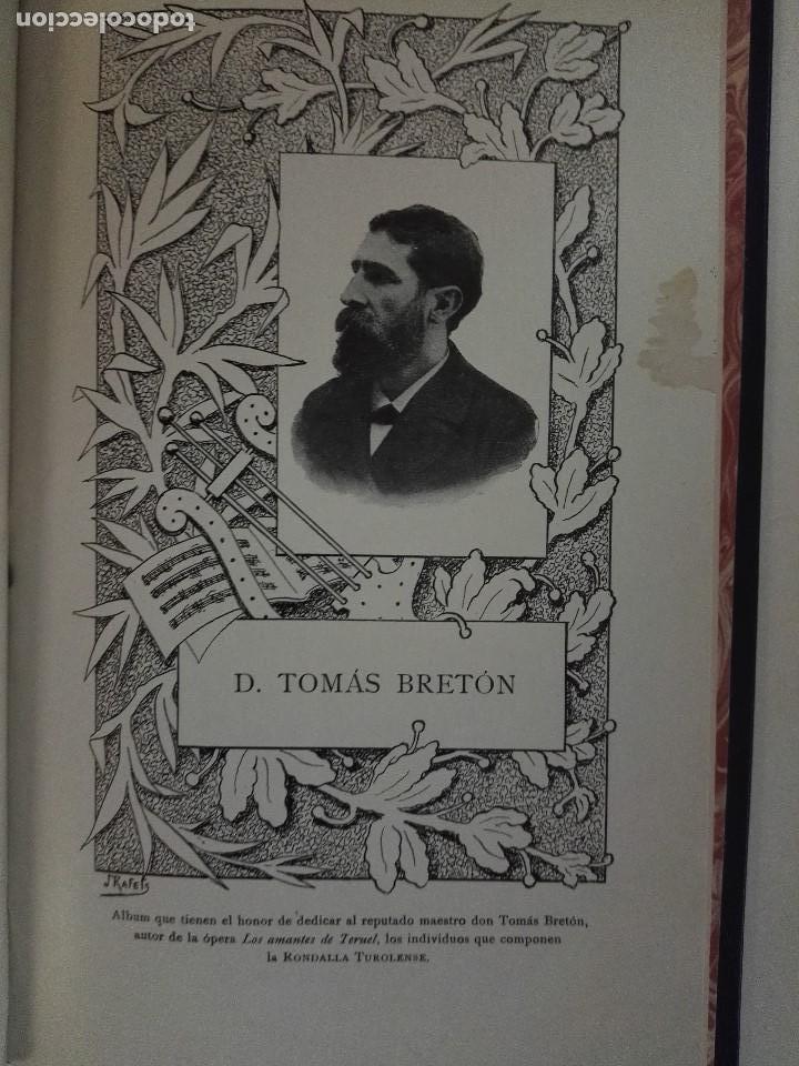 Libros antiguos: Libro Rondalla de los Amantes (1900?) - Foto 4