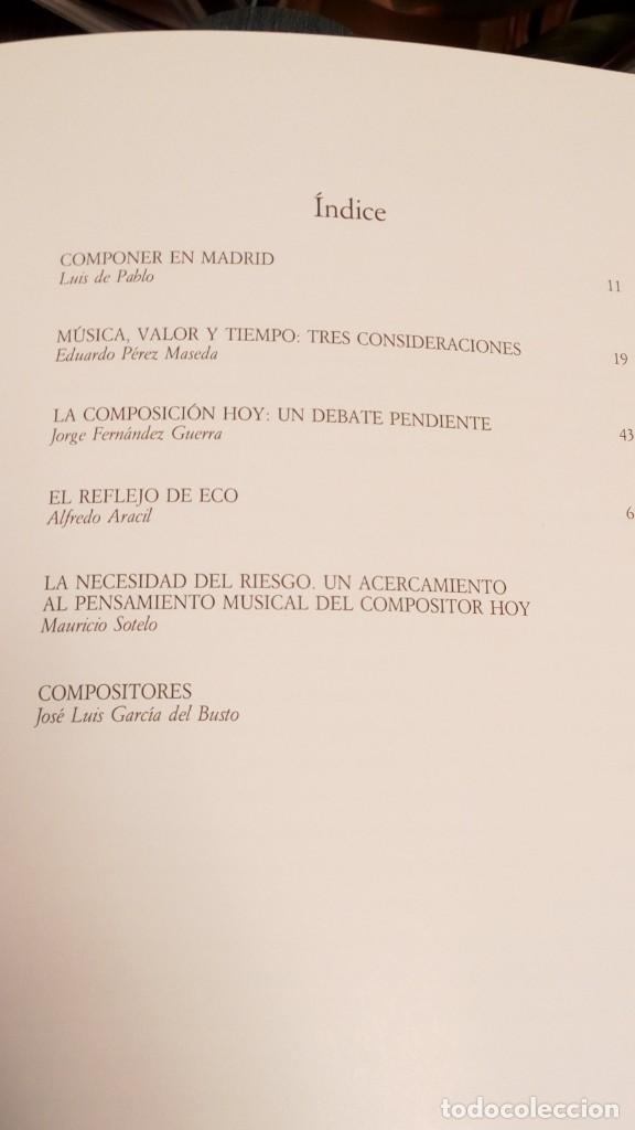 Libros antiguos: M&uacute;sica en Madrid - Foto 5
