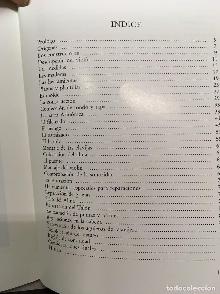 Libros antiguos: Manual del LUTHIER -Ramon Pinto 1989 - Foto 3