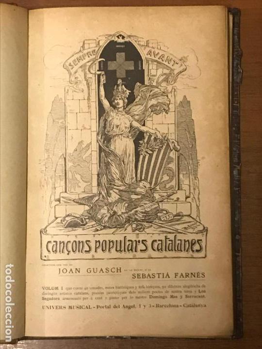 cançons populars catalanes. guasch, joan. 2 vol - Comprar ...