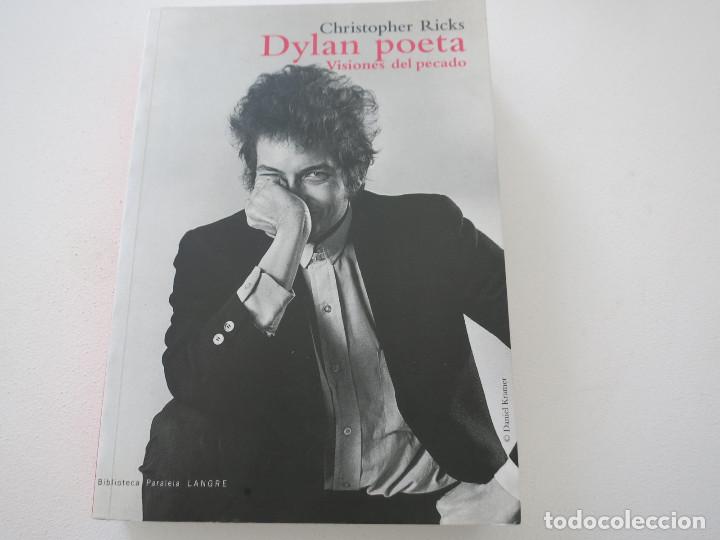 Libros antiguos: BOB DYLAN POETA CRISTOPHER RICKS VISIONES DEL PECADO - Foto 1