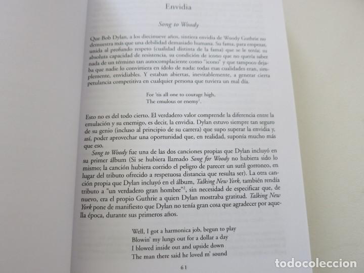 Libros antiguos: BOB DYLAN POETA CRISTOPHER RICKS VISIONES DEL PECADO - Foto 3