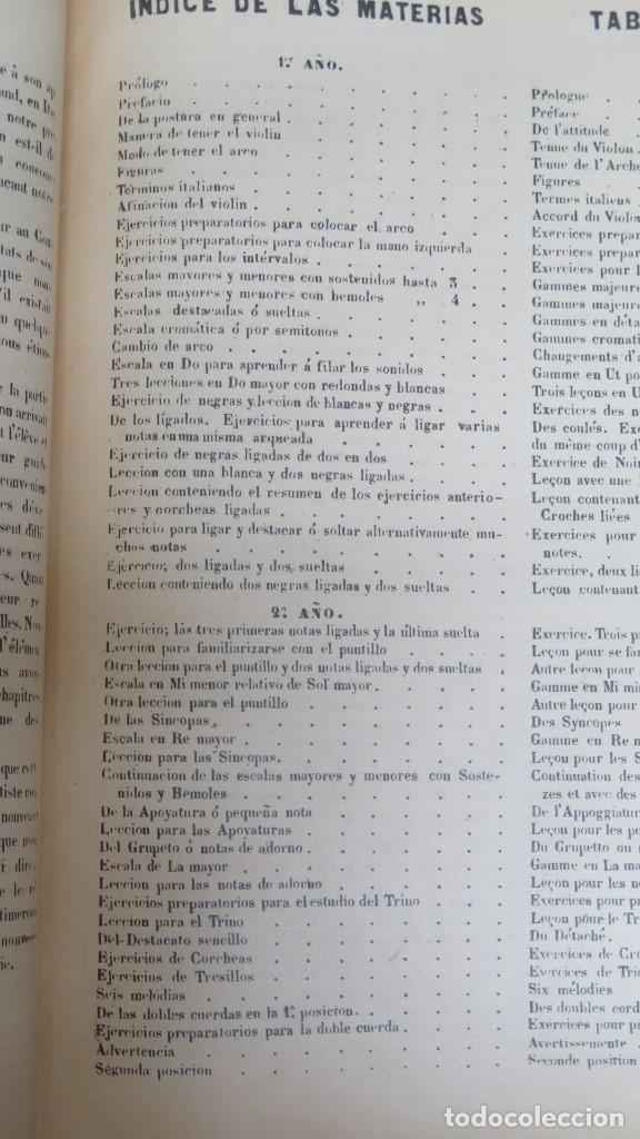 Libros antiguos: ESCUELA DE VIOLIN. D. ALARD - Foto 3