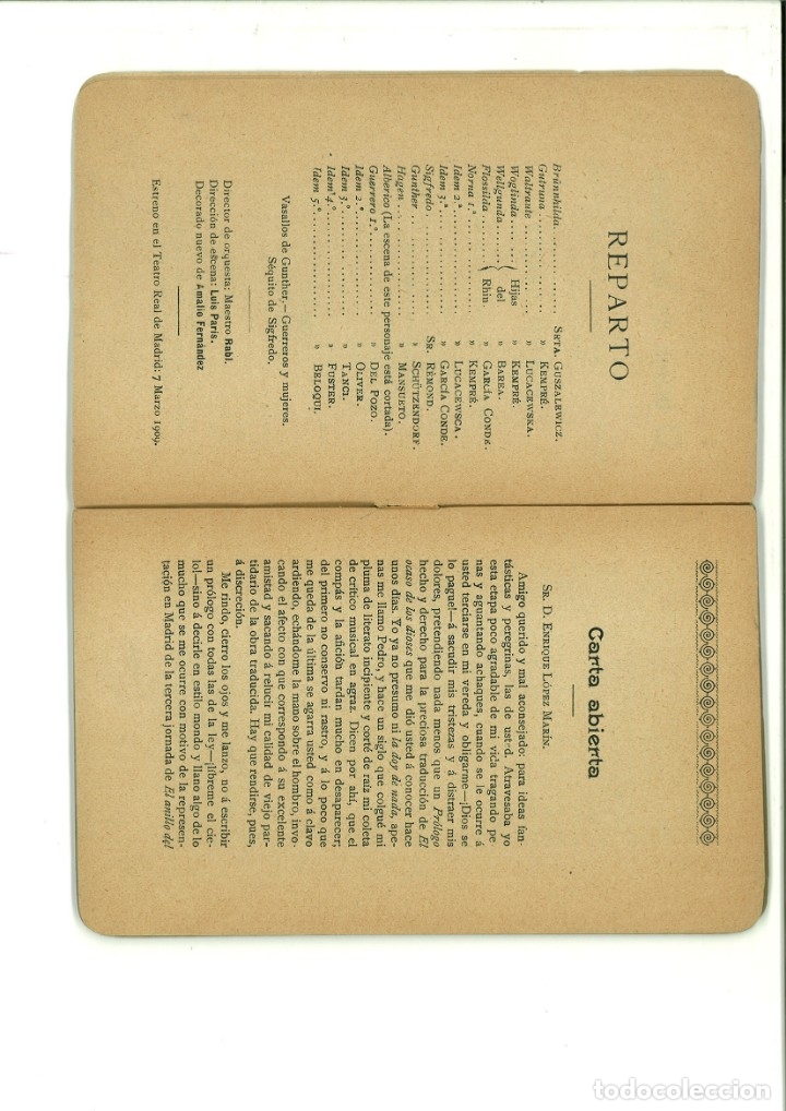 Libros antiguos: EL OCASO DE LOS DIOSES. Ricardo Wagner - Foto 3
