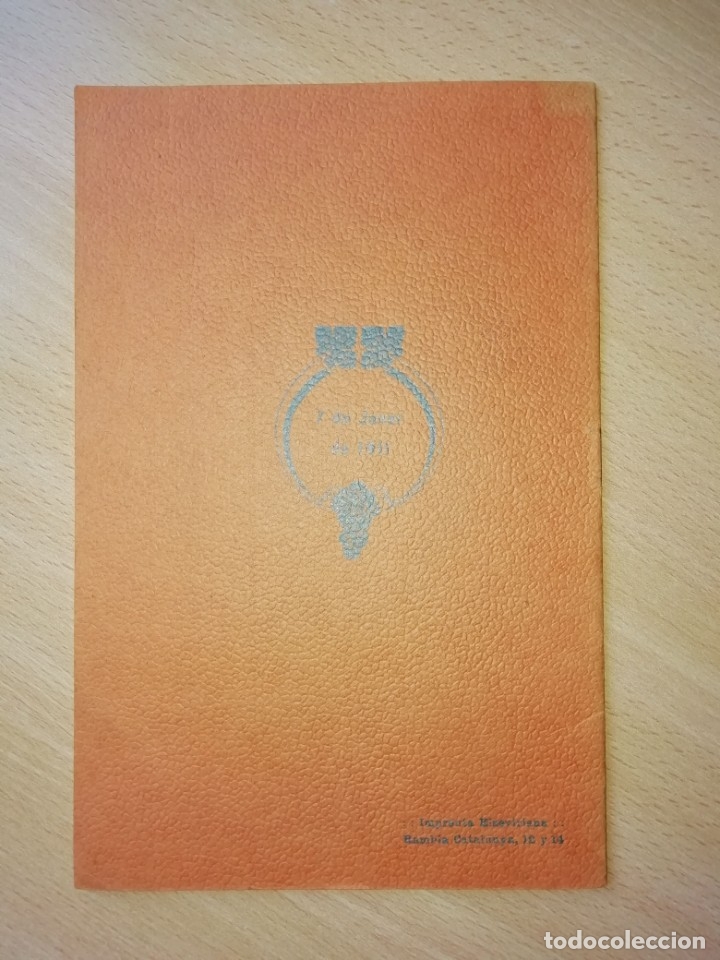 Libros antiguos: Programa de concierto, 1911 - Foto 4