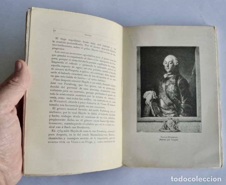 Libros antiguos: P. Recio Agüero. Haydn, Su Vida y Sus Obras. Los Grandes Músicos. Dirigida por Saint Saens - Foto 5 - 181787333